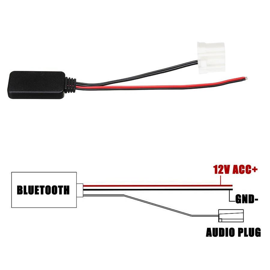 BLUETOOTH AUX Line IN Radio Female Interface For Mazda 2 3 5 6 RX8 MX5 2006-Up