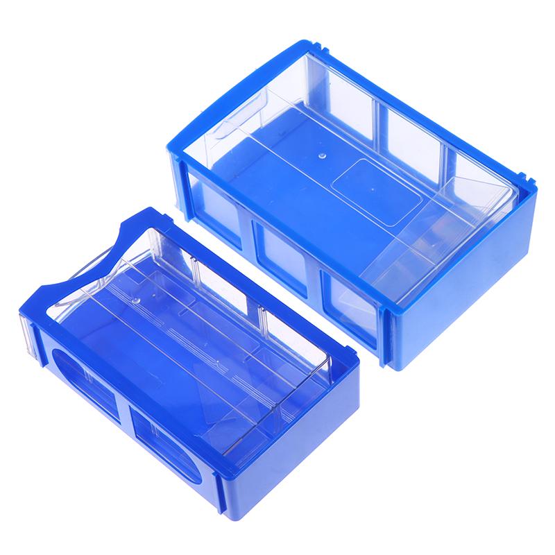 Stackable Plastic Storage Boxes Component Screws Tool Container Screws Tools Packaging Storage Bins Hardware Parts Box