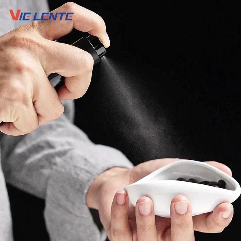Coffee Beans Dosing Cup Trays and Spray Portable Humidifier Powder Anti Fly and Static Electricity Espresso Grinder Accessories
