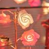 LED Simulated Foam Rose String Lights for Romantic Qixi Decor
