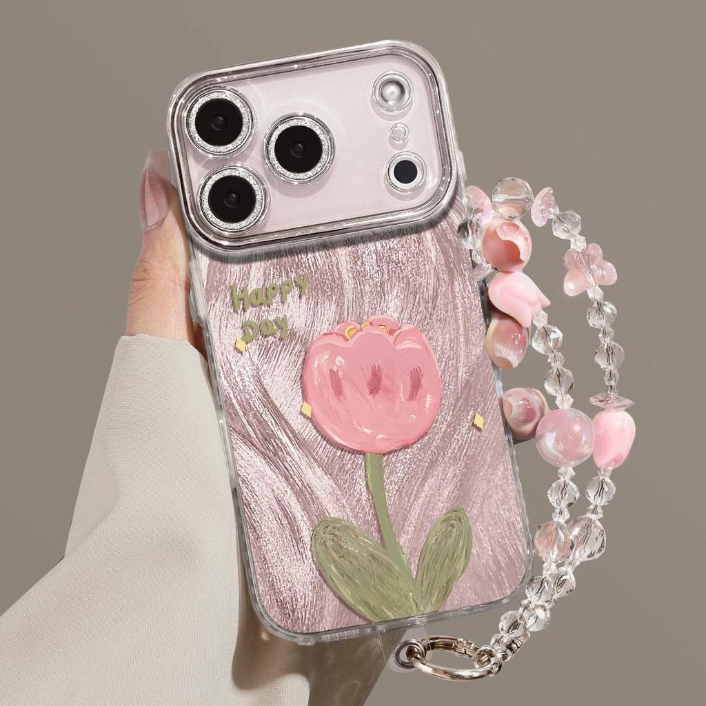 Tulip Spring iPhone Case for iPhone 17/16 & Apple 15 Pro Max/14/13/12