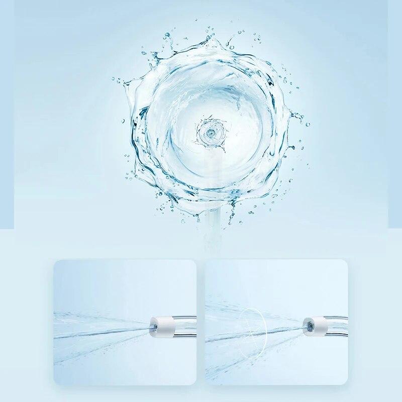 Elektrische Munddusche F300 Dental Wasserstrahl Tragbarer leistungsstarker Pick Flosser Zahnaufhellungsreiniger Mundreinigung