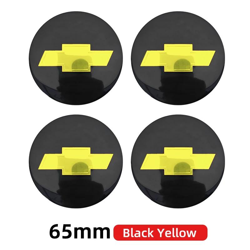 4 pezzi 56mm 60mm 65mm Tappo Coprimozzo Ruota Auto 3D Per Chevrolet Emblema Logo Adesivo Coprimozzo Accessori Styling Auto