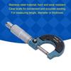Outside Micrometer Outer Diameter Micrometer Micrometers Tool Measurement for Metric Thickness Outside Micrometers (0-25mm)