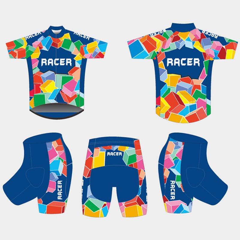 Kinder Fahrradoutfit Kurzarm Set Atmungsaktives Netz Reitanzug Laufrad Roller Skateboarden