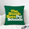 Album Pet Sounds Cushion Cover Natural Linen Pillowcase Set AllinOne Decor for Sofa Bedroom  Chair