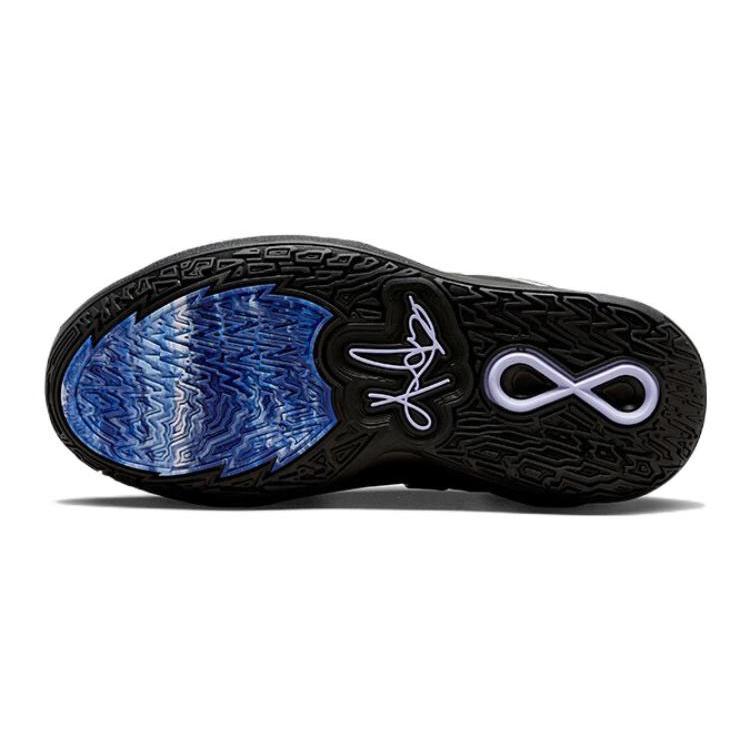 New Nike Kyrie Infinity Black Metallic Silver GS DD0334-005