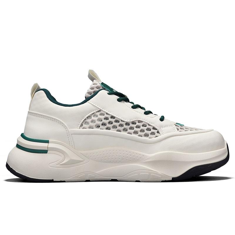 Warrior Thick Sole Height Increasing Fashion Trend Versatile Casual Breathable Lightweight Durable Low Top Dad Shoes Men Sneakers WXY-Q475N02