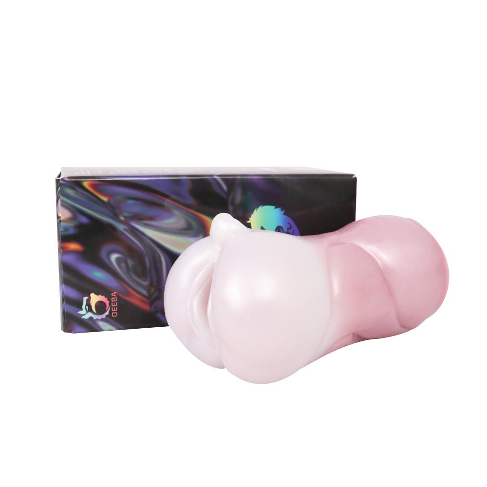 Men's Molded Masturbation Cup Soft Silicone Sex Toys Penis Training Masturbator Pocket Pussy Gay Sex Machine for Men