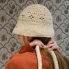 No.52 / Lily Bucket Hat _ Cream (Lily Bucket Hat Crochet Knit Hat)