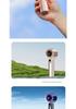 High-Speed Turbo Electric Handheld Fan with Digital Display