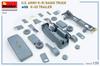 Miniart Scale American Radio Truck and Trailer Interior Kit Plastic Model Kit MA35418 1/35 K-51 K-52