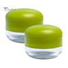 Convenient Kitchen Garlic Press And Chopper, with Storage Container, Stainless Steel Chopper Tool Blade Manual Mincer, for Food Prep Container