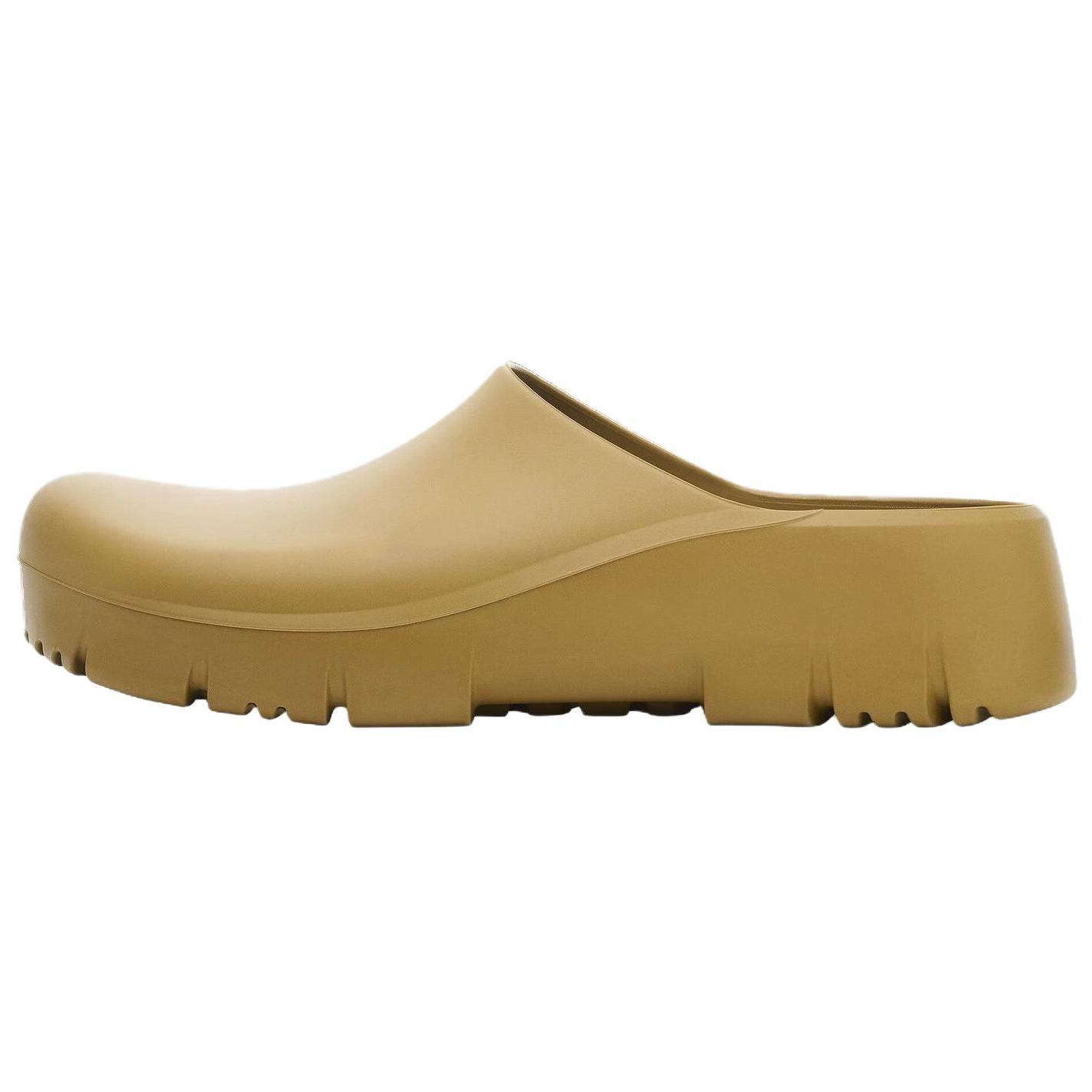 Birkenstock Slip Resistant Closed Toe Slippers Unisex Brown Regular Loose Fit 1027461 40