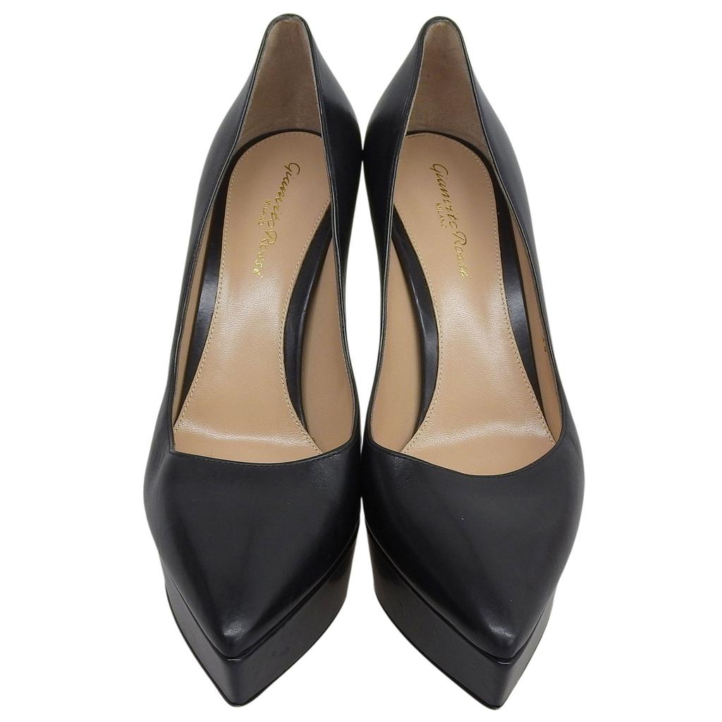 Great Gianvito Rossi pumps black leather Women 38 Used