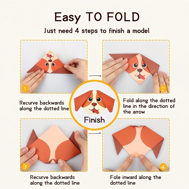 108 Pieces of Creative Origami Set -54 Unique Designs Suitable for DIY Crafts and Educational Activities