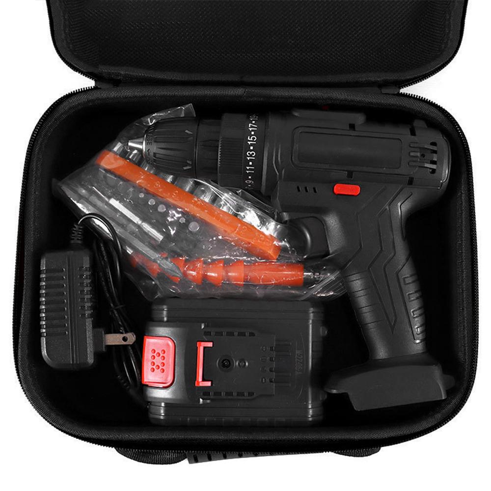 Oxford Cloth Tool Bag Portable Tool Storage Box with Handle Tool Pouch Large Capacity for Electric Grinder Drill Pliers Wrench Screwdriver