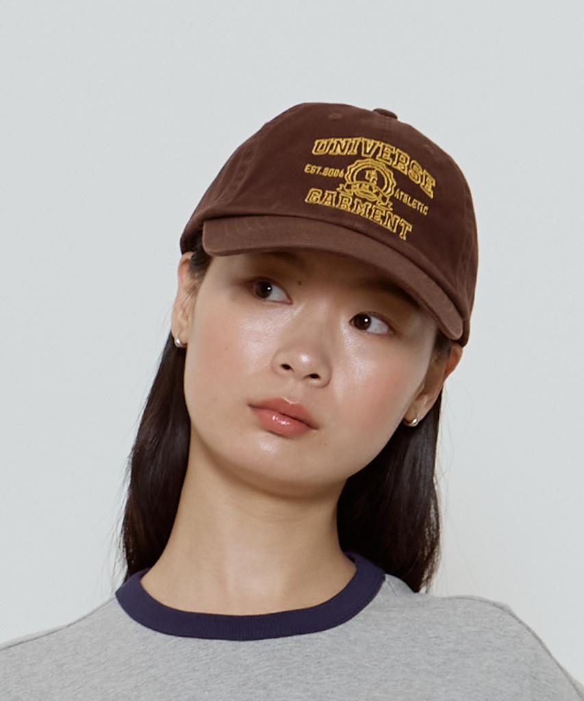 Yunibeoseugameonteu Ug Symbol Logo Ball Cap_Brown