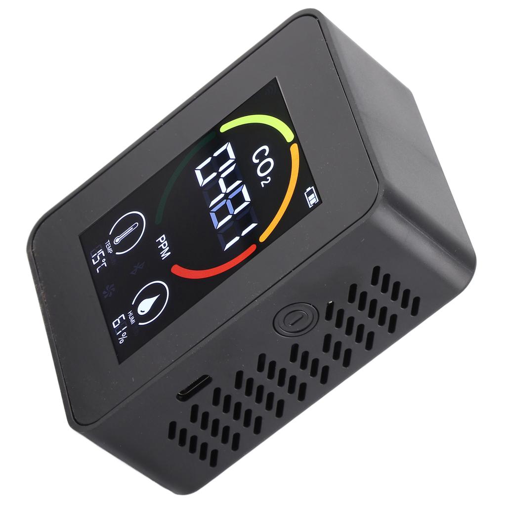 CO2 Detector Semiconductor Air Quality Monitor Temperature Humidity Sensor H8 Plus ZNAZGG01