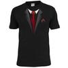 Mens Tuxedo Costume Funny T Shirt Wedding Party Xmas