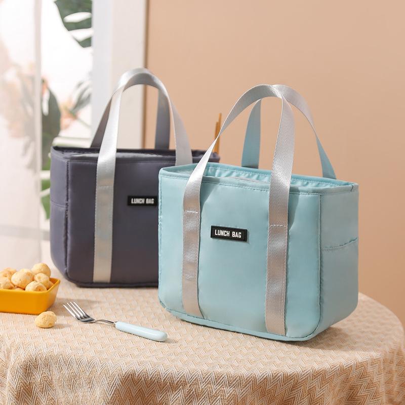 Lunch box, portable thermal insulation bag, waterproof Lunch bag for office workers and students, aluminum foil thickened bento bag