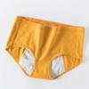 Female Spring and Autumn Cotton Anti Bacterial Leak Proof Physiological Period High Waist Triangle Underwear