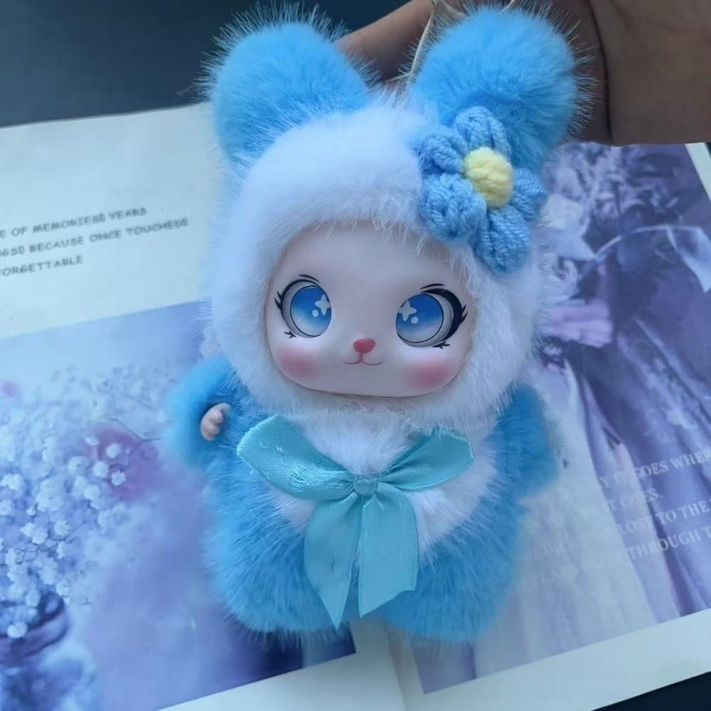 Bag Hanging Rabbit Plush Keychain Ornaments Bunny Plush Doll Pendant Rabbit Doll Figures  Car Decor