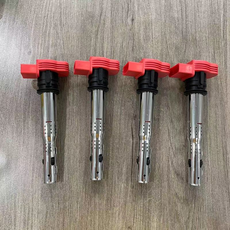 4Pcs Ignition Coil Fit For AU-DI A3 A4 A5 A6 A7 A8 TT Q3 Q5 R8 06E905115E 07K905715F