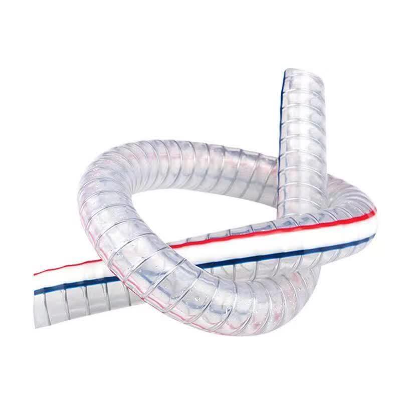 Tieluowei Transparent PVC Steel Wire Reinforced Hose