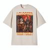I Clogged Your Toilet Retro Werewolf Funny T Shirts Unisex Women Oversized Street Fashion T Shirt Casual Loose High Quality Tshirt