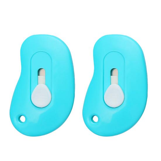 2 stuks Mini Snijder Veilig Mes Mini Utility Snijder Lichtgewicht Draagbaar Telescopisch