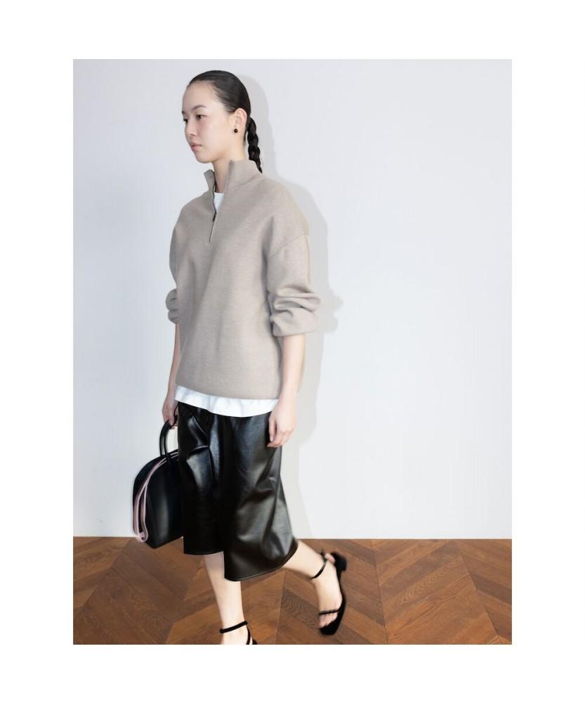Diaepeocheo 90S Quarter Zipup Knit Top Brown (Ta6251A06D)
