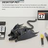 3D Printed Flying Dragon Figurine Movable Joints Winged Dragon Figure Articulated Dragon Model Fidget Toy Desktop Decoration Ornament