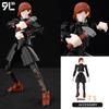 9L 3D Jujutsu Kaisen  Figure Titan 13 Anime Gojo Black Outfit Model Lucky 13 Model Dummy 13 Anime Multi-Jointed Poseable Toys