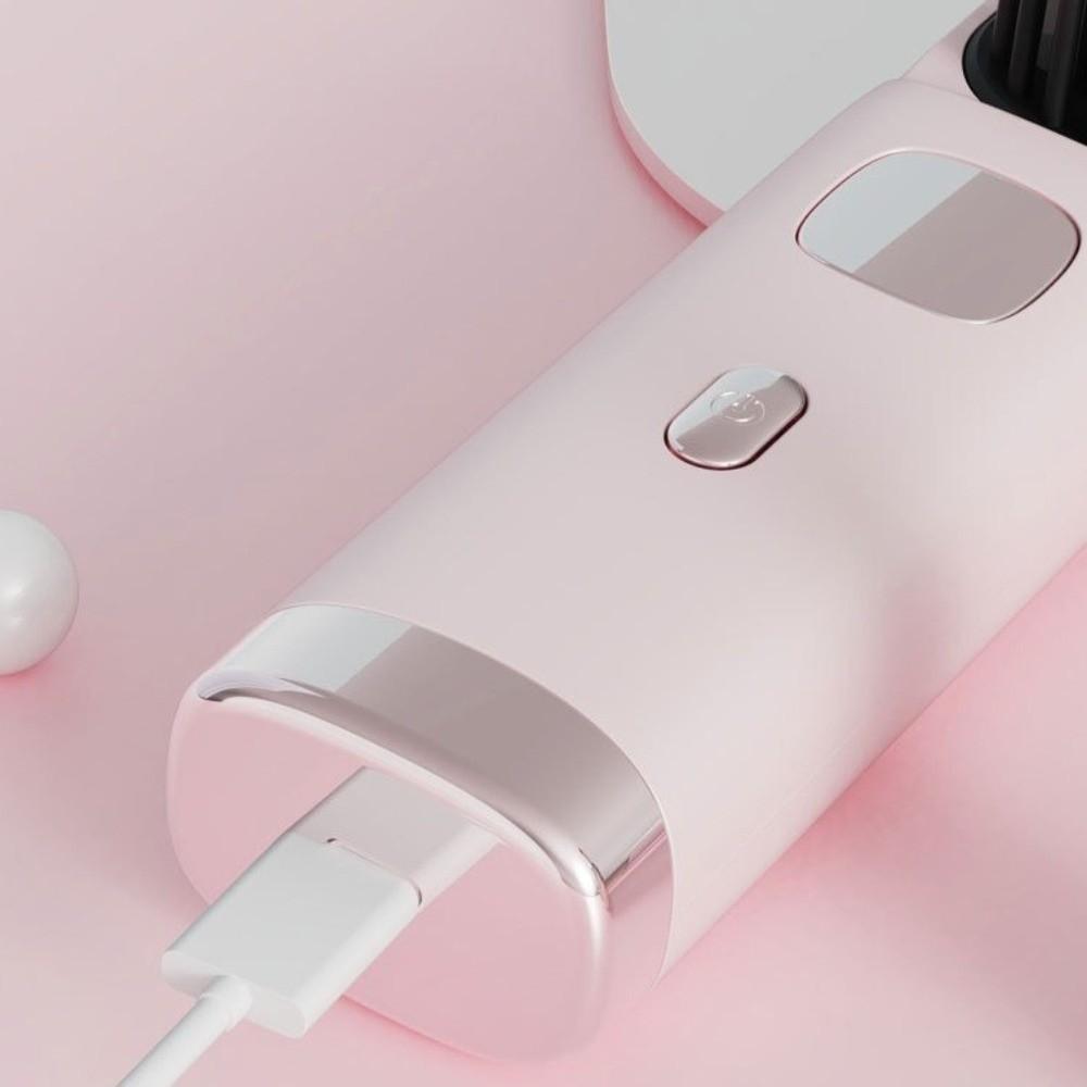 Type-C Rechargeable Straight Hair Comb 140-200C° Wireless Hair Straightener  Home Salon