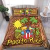Puerto Rico Decorative Bedding Three-Piece Quilt Cover