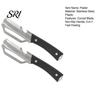 Stainless Steel Blade Peeler Vegetable with Handle, Multi-Function Fruit Potato Carrot And Peeler, 2-in-1 Bottle Opener, Ergonomic Rust-Proof