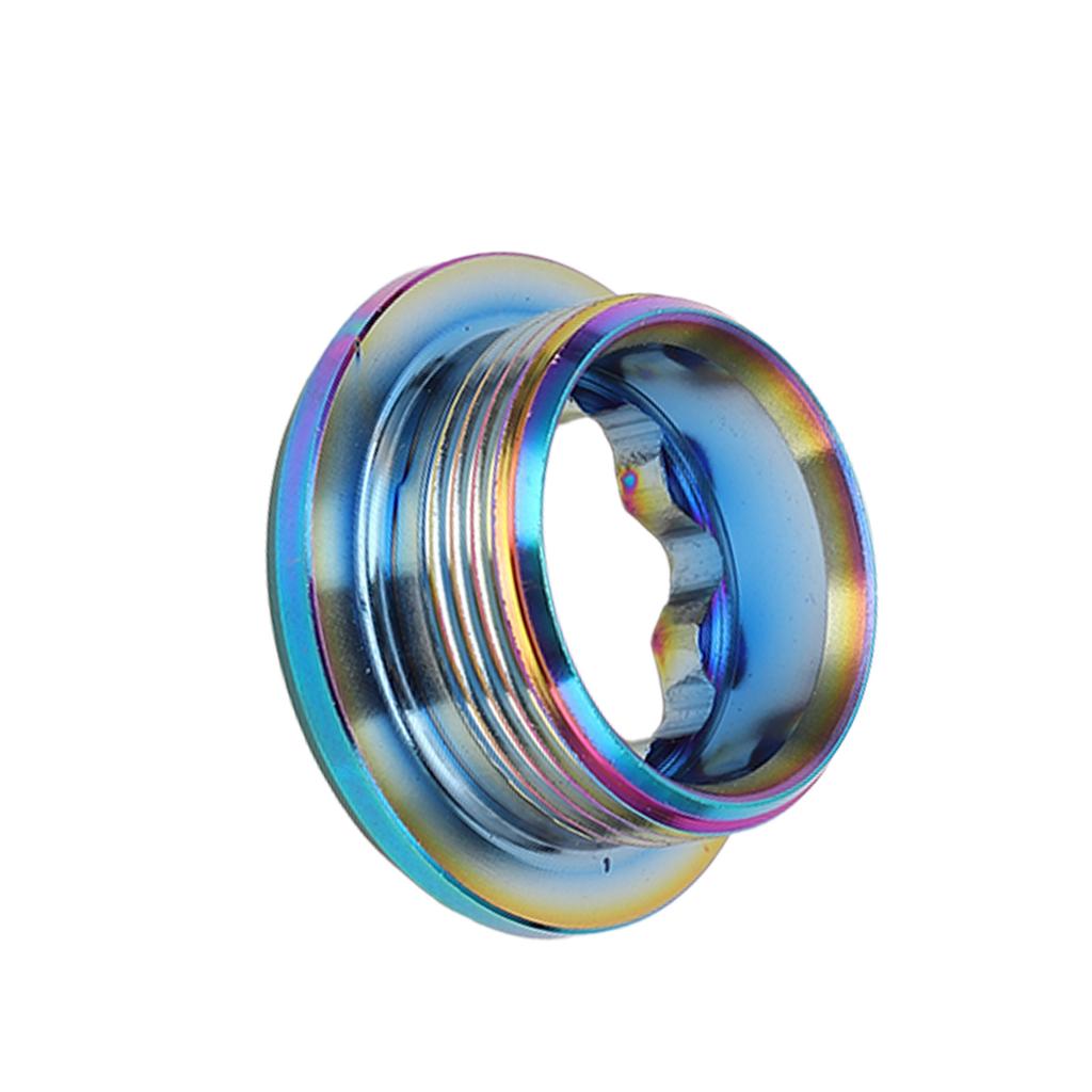 20mm Cycling Crank Cover Screw Aluminum Alloy M20 Cycling Cranket Crank Fixing for Road Mountain Cycle