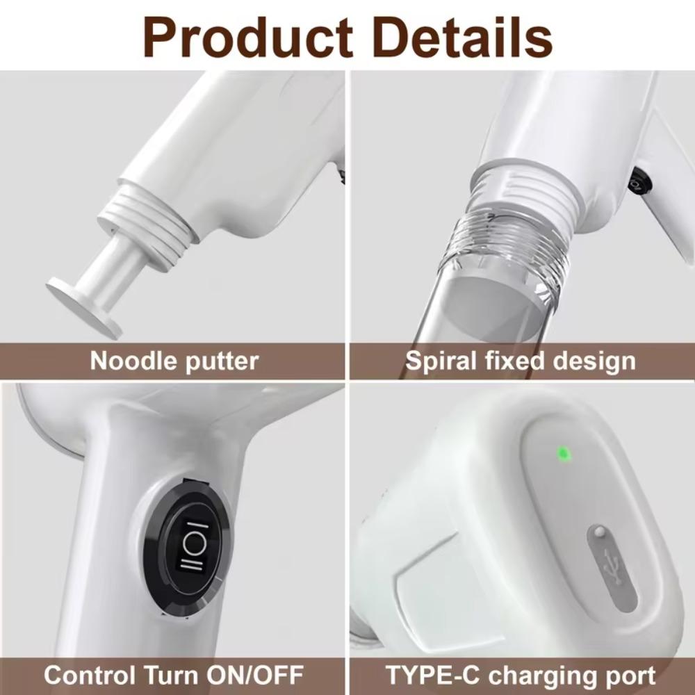 Wireless Handheld Noodle Machine Electric Pasta Maker Noodles Dough Pressing Machine  Restaurant