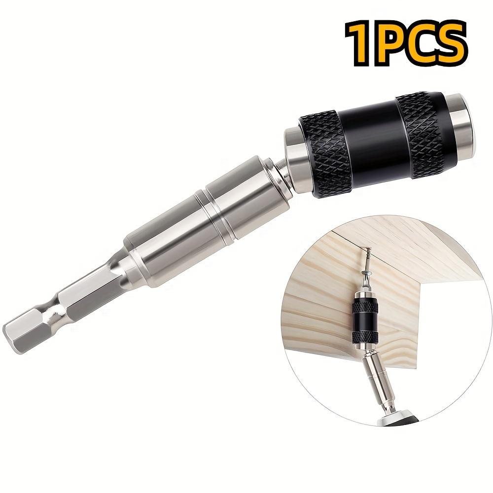 1 Pc 1/4 Inch Hex Magnetic Pivoting Drill Bit Holder Extension for Screwdriver Bits