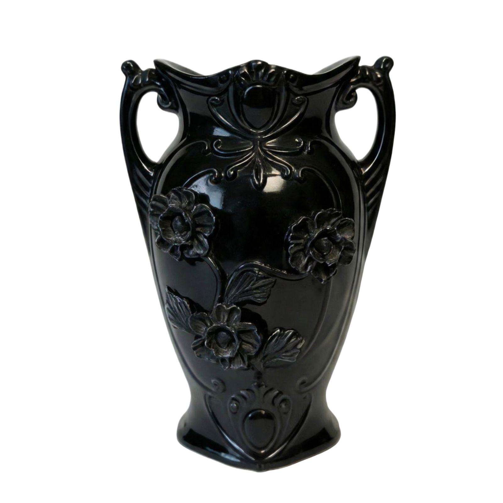 

Декоративная ваза для цветов Минималистичный домашний настольный цветочный контейнер One Size чёрный