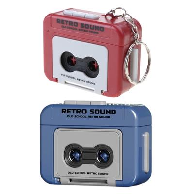 Retro Mini  Player Tape Recorders Small Music Player for On the Go Entertainment Recording Casual Listenings