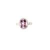925 Sterling Silver Morganite Gemstone Jewelry Handcrafted Ring For Valentine's RR-28-14