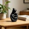 New Mom Gifts 3D Printed Abstract Mother And Baby Sculpture for Nursery Kids Room Home Decor Baby Shower Supplies