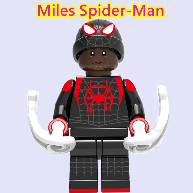 Minifigures Avengers Doctor Octopus Sandman Spider Man Building Blocks Toy