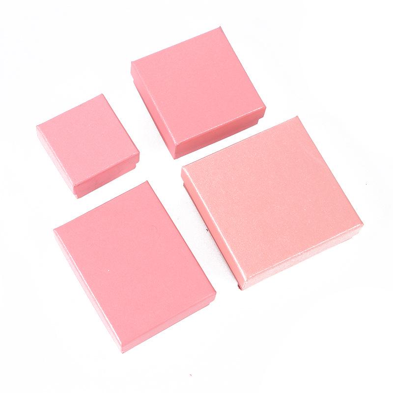 Compact Pink Jewelry Box for Rings, Earrings, Necklaces – Ideal for Gifts and Storage