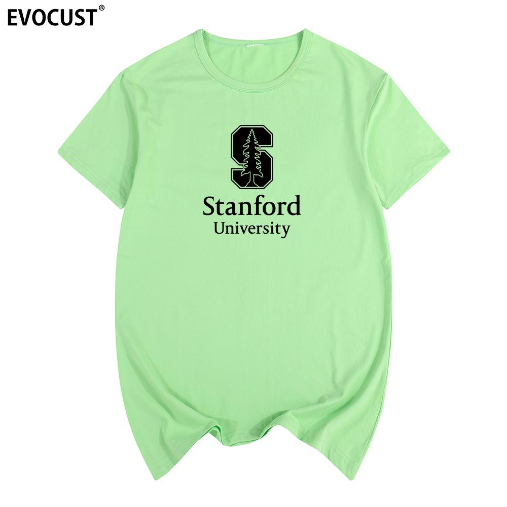 STANFORD UNIVERSITY T-Shirt Baumwolle Herren T-Shirt Neu TEE T-SHIRT Damen