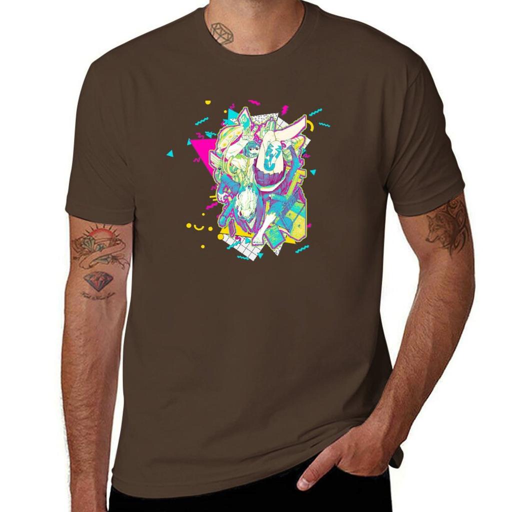 MomoOkarun  Dandadan 90s graphic design Tshirt aesthetic clothes blacks tops men clothings