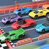 Kids' Mini Car Model with Tracks & Parking Lot - Educational Alloy Toy Gift