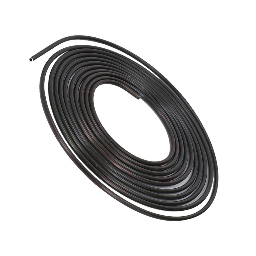 5m PVF Coated Steel Brake Line Pipe Tubing Kit with 4.75mm Screws Connectors Universal Automotive Replacement Parts